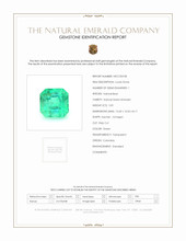 5.81 Ct. Emerald from Colombia Scan Report