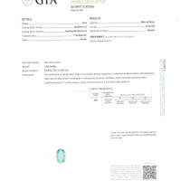 2.56 Ct. Emerald from Russia Scan Report