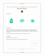2.45 Ct. Emerald from Colombia Appraisal