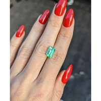 2.43 Ct. Emerald from Russia Life Style