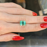 3.53 Ct. Emerald from Russia Life Style