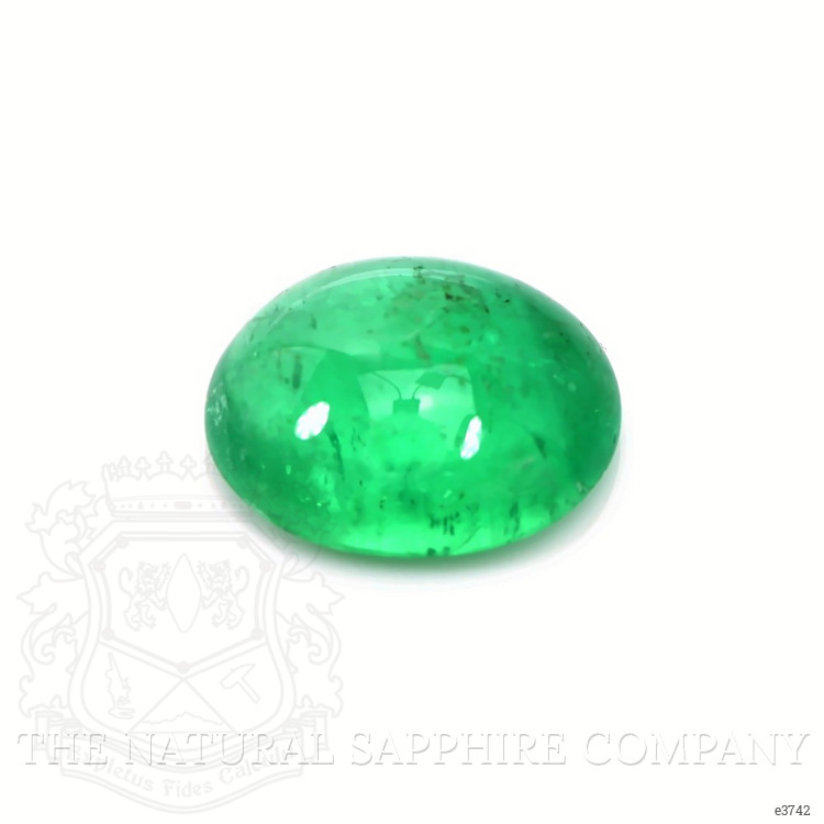 10.16 Ct. Cabochon Emerald from Colombia