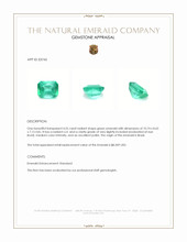 4.55 Ct. Emerald from Brazil Appraisal