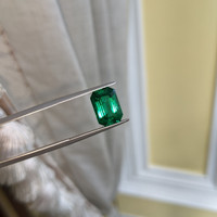 3.48 Ct. Emerald from Zambia Life Style