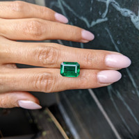 6.27 Ct. Emerald from Zambia Life Style