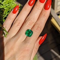 5.37 Ct. Emerald from Zambia Life Style