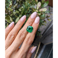 6.79 Ct. Emerald from Zambia Life Style