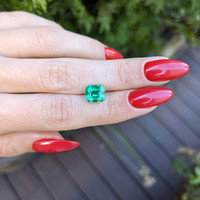 2.61 Ct. Emerald from Zambia Life Style