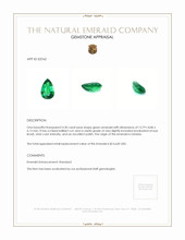 4.30 Ct. Emerald from Zambia Appraisal