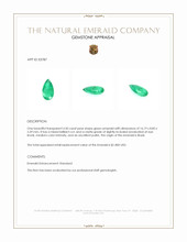 4.50 Ct. Emerald from Brazil Appraisal