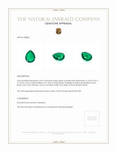 2.09 Ct. Emerald from Brazil Appraisal