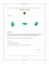 2.85 Ct. Emerald from Brazil Appraisal
