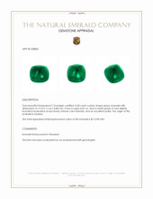 8.28 Ct. Cabochon Emerald from Zambia Appraisal