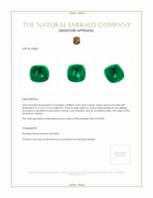8.28 Ct. Cabochon Emerald from Zambia Appraisal
