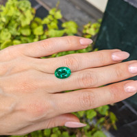 4.85 Ct. Emerald from Zambia Life Style
