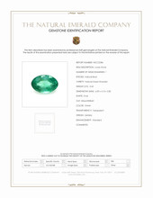 0.42 Ct. Emerald from Zambia Scan Report