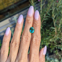 2.56 Ct. Emerald from Zambia Life Style