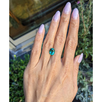 2.56 Ct. Emerald from Zambia Life Style