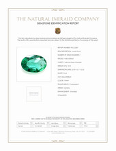 0.35 Ct. Emerald from Zambia Scan Report
