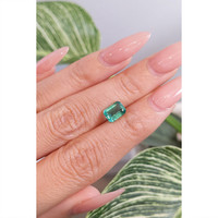 1.58 Ct. Emerald from Zambia Life Style