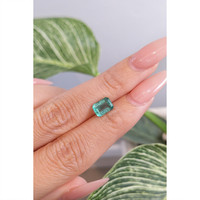 1.59 Ct. Emerald from Zambia Life Style