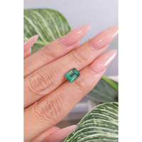 1.61 Ct. Emerald from Zambia Life Style