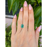 1.76 Ct. Emerald from Zambia Life Style