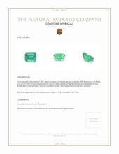 1.89 Ct. Emerald from Zambia Appraisal