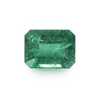 Men's Emerald Ring 2.74 Ct., 18K Yellow Gold Combination Stone
