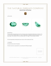 0.44 Ct. Emerald from Zambia Appraisal