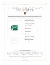 1.69 Ct. Emerald from Zambia Scan Report