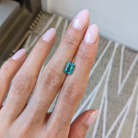 1.69 Ct. Emerald from Zambia Life Style