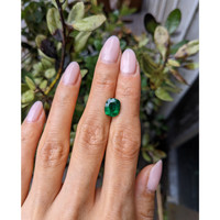 2.76 Ct. Emerald from Zambia Life Style