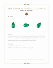 2.86 Ct. Cabochon Emerald from Zambia Appraisal