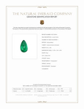 2.86 Ct. Cabochon Emerald from Zambia Scan Report