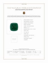 7.34 Ct. Emerald from Zambia Scan Report