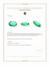 0.38 Ct. Emerald from Zambia Appraisal
