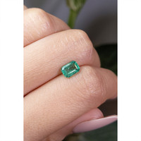 0.88 Ct. Emerald from Zambia Life Style