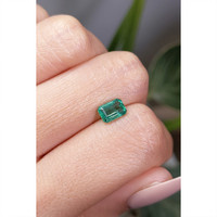 0.90 Ct. Emerald from Zambia Life Style