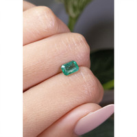 0.91 Ct. Emerald from Zambia Life Style