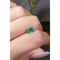 0.94 Ct. Emerald from Zambia Life Style