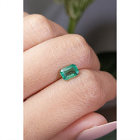 0.97 Ct. Emerald from Zambia Life Style