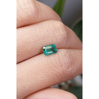 0.98 Ct. Emerald from Zambia Life Style