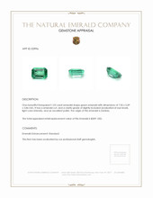 1.03 Ct. Emerald from Zambia Appraisal