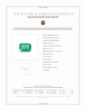1.08 Ct. Emerald from Zambia Scan Report