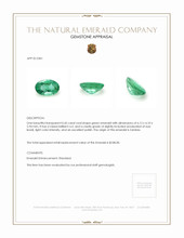 0.43 Ct. Emerald from Zambia Appraisal