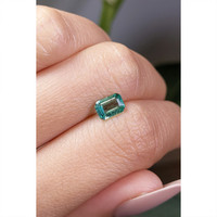 0.78 Ct. Emerald from Zambia Life Style