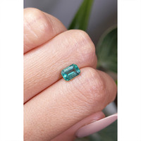 0.81 Ct. Emerald from Zambia Life Style