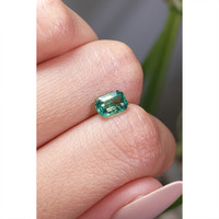 0.83 Ct. Emerald from Zambia Life Style