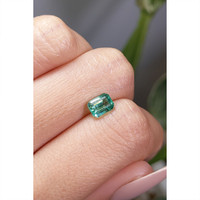 0.99 Ct. Emerald from Zambia Life Style
